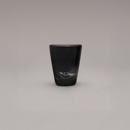 Hapny Marble Cone Cabinet Knob - Black Marble