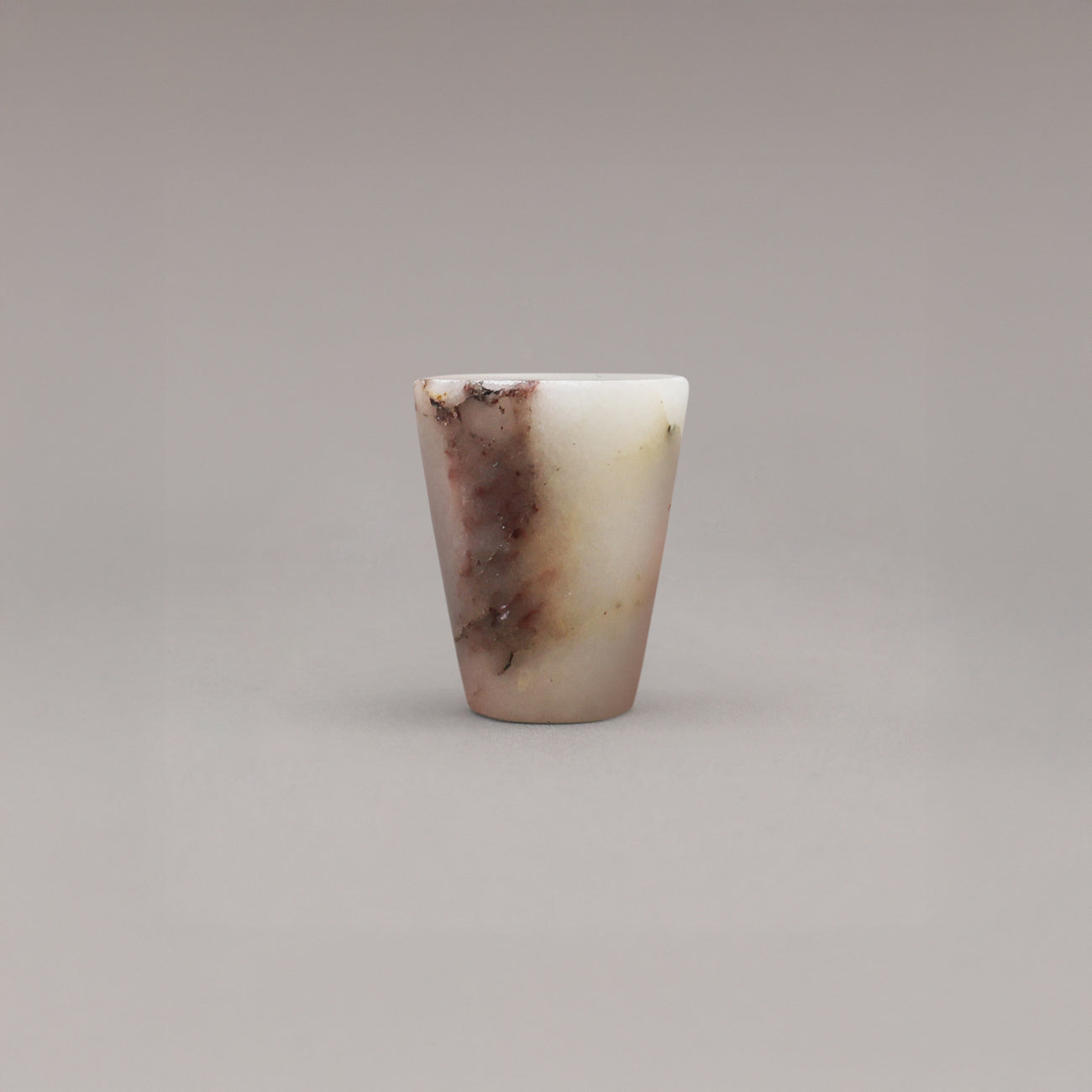 Hapny Marble Cone Cabinet Knob - Calacatta Viola
