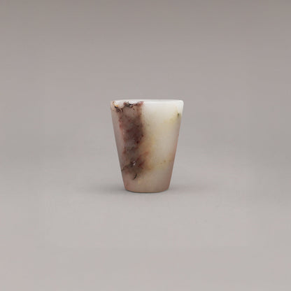 Hapny Marble Cone Cabinet Knob - Calacatta Viola