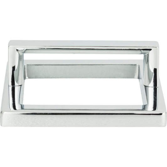 Atlas Tableau 2 1/2" Center to Center Finger Pull (410) - Polished Chrome