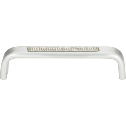 Atlas Crystal Arch Pull - Matte Chrome
