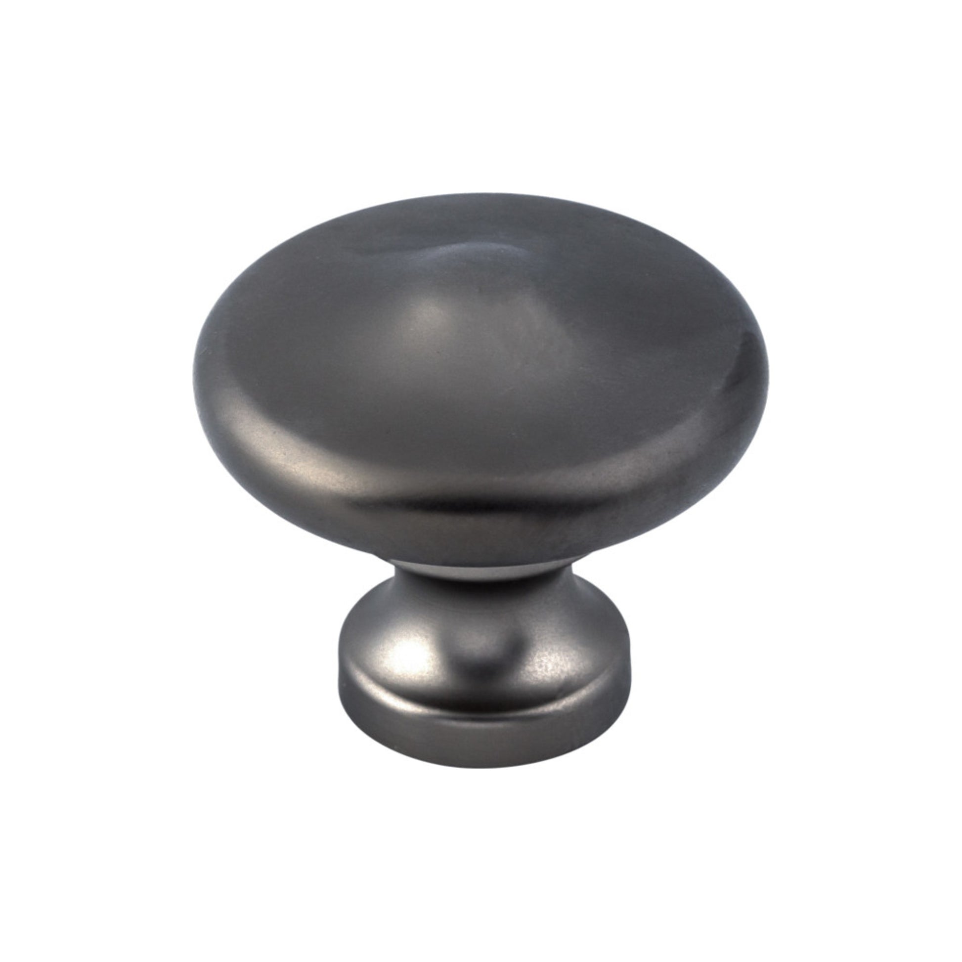 Top Knobs Peak Round Knob - Ash Gray