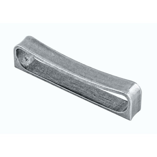 Ashley Norton Concave Pewter Box Pull - Pewter