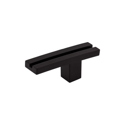 Top Knobs Inset Rail Length Geometric Knob