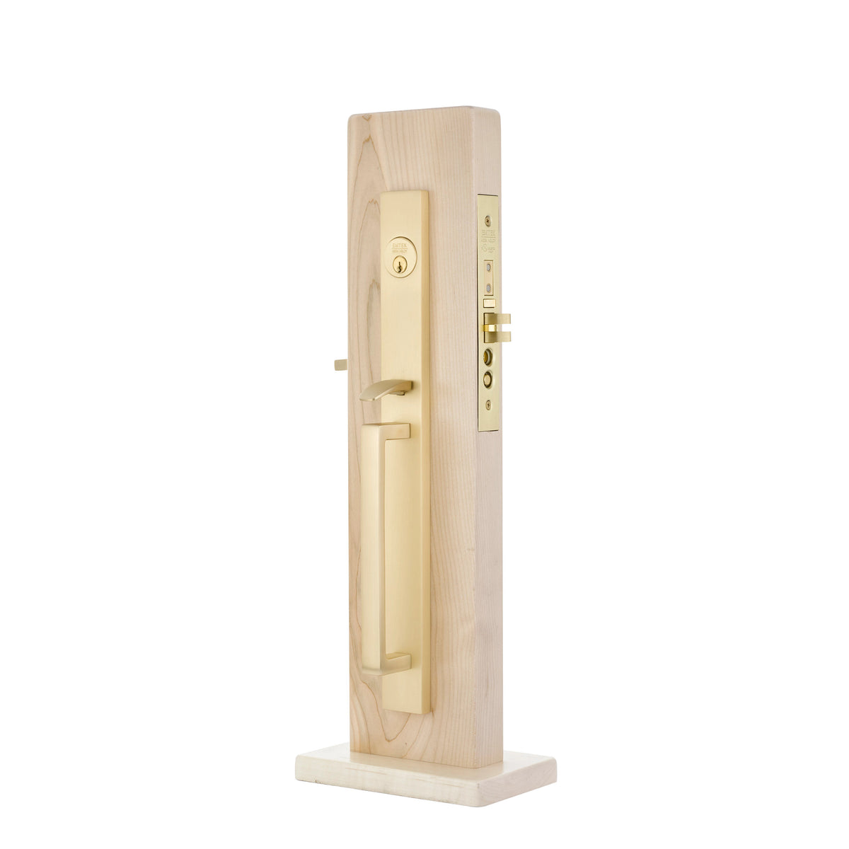 Adelaide Full Length Mortise Entry Set – Satin Brass