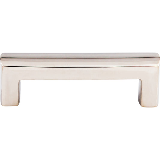 Top Knobs Roselle Bar Pull - 3 3/4" CTC - Polished Stainless Steel