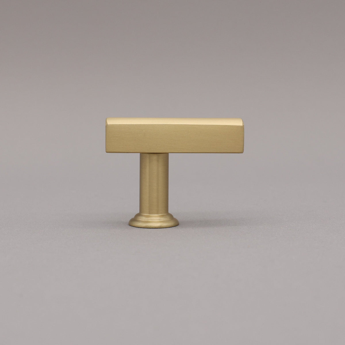 Hapny Mod Cabinet T-Knob - Satin Brass