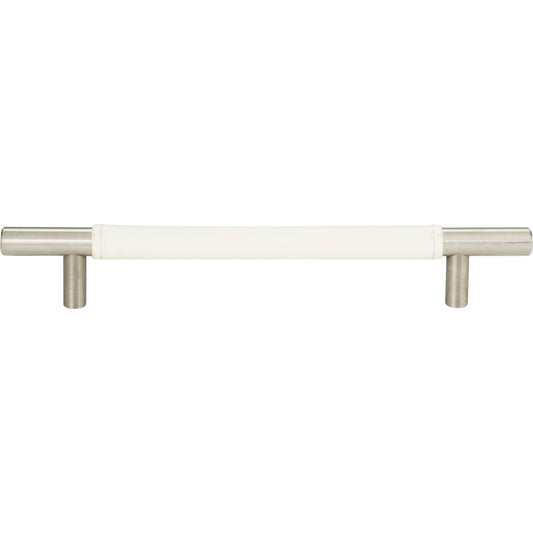 Atlas Zanzibar 6 5/16" Center to Center Bar Pull (281-WT) - Brushed Nickel
