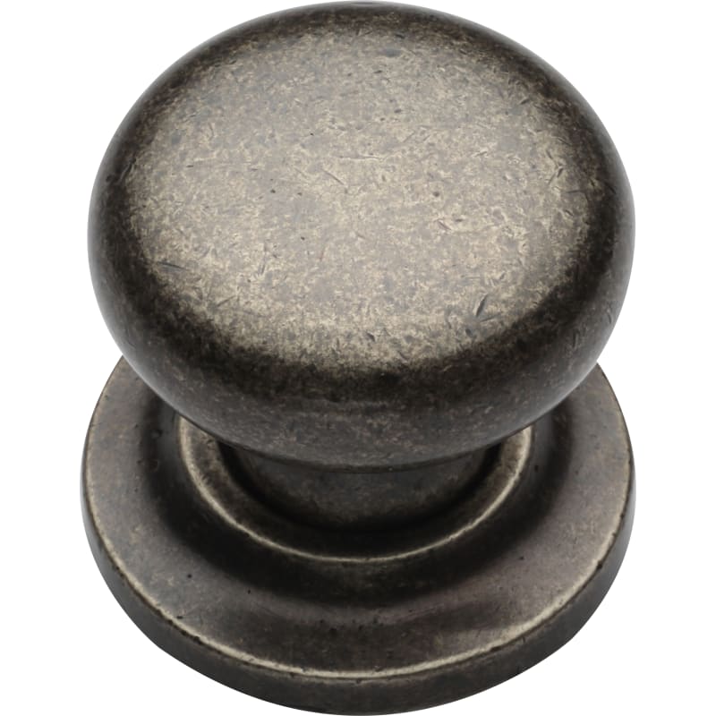 Round Cabinet Knob on Rose