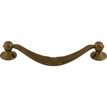 Top Knobs Ribbon & Reed Drop Handle