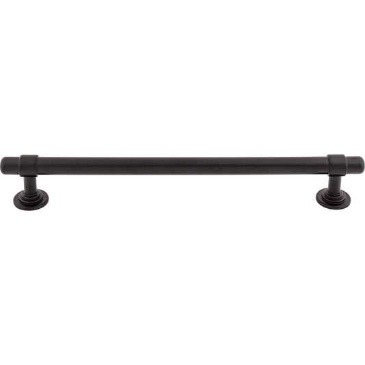 Top Knobs Ellis 12" Center to Center Appliance Pull - Flat Black