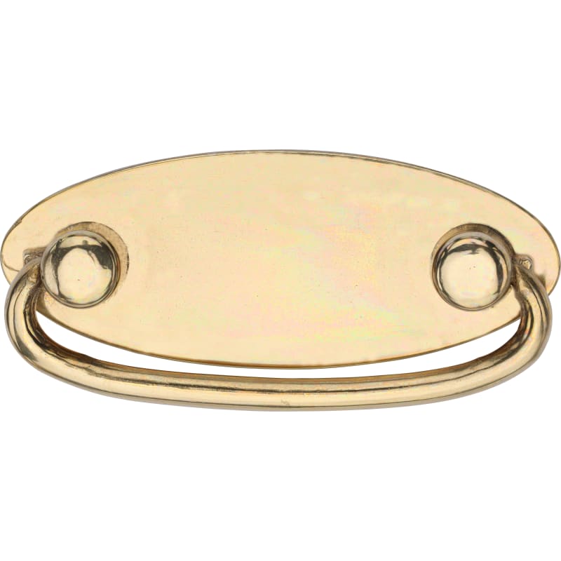 Drop Pull on Oval plate