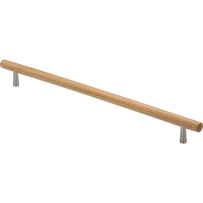 Tubular Designer Wood Cabinet Pull