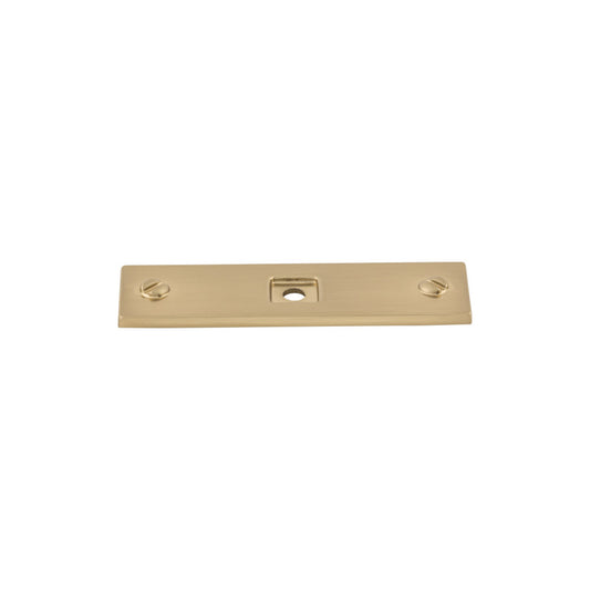 Top Knobs Channing Knob Backplate - Ash Gray