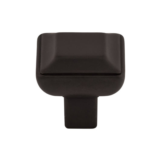 Top Knobs Podium 1 1/8" Length Square Knob - Sable