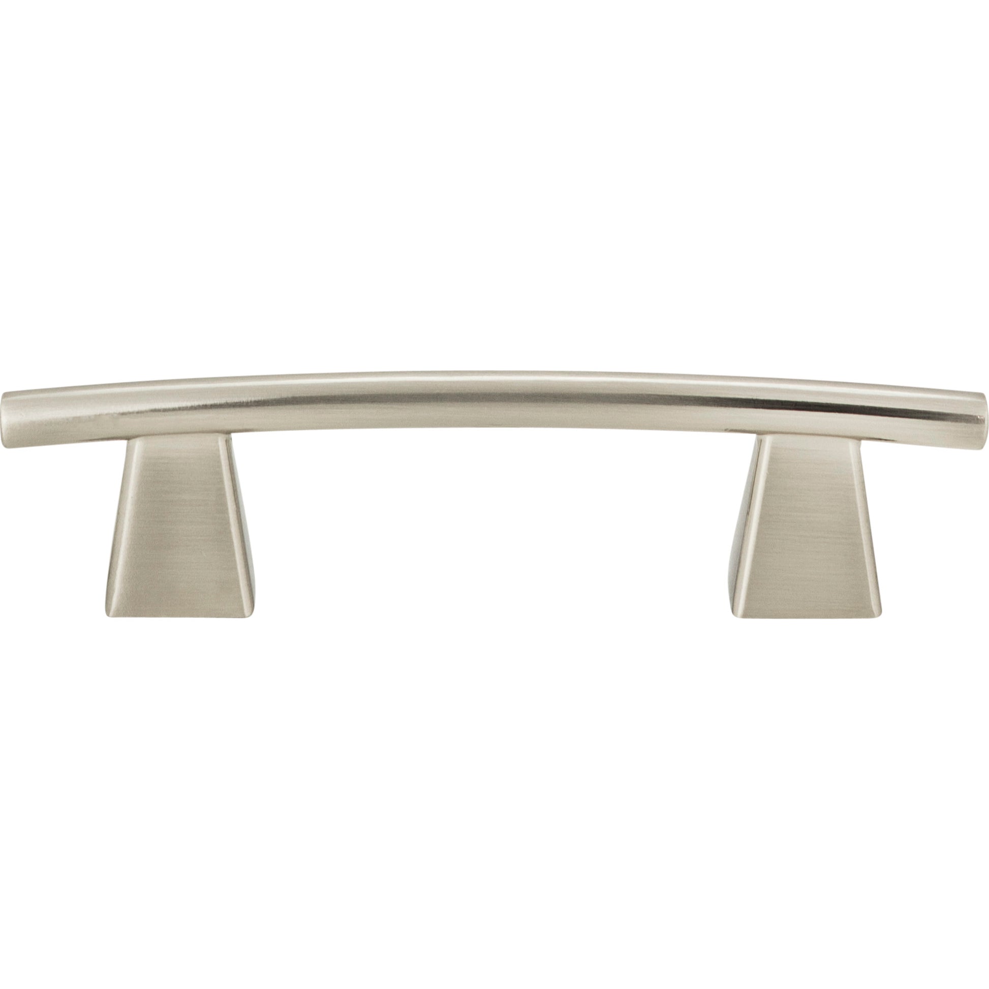 Atlas Fulcrum 3" Center to Center Arch Pull (306) - Brushed Nickel