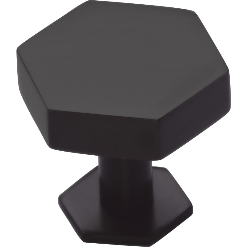 Modern Hex Cabinet Knob with Rosette