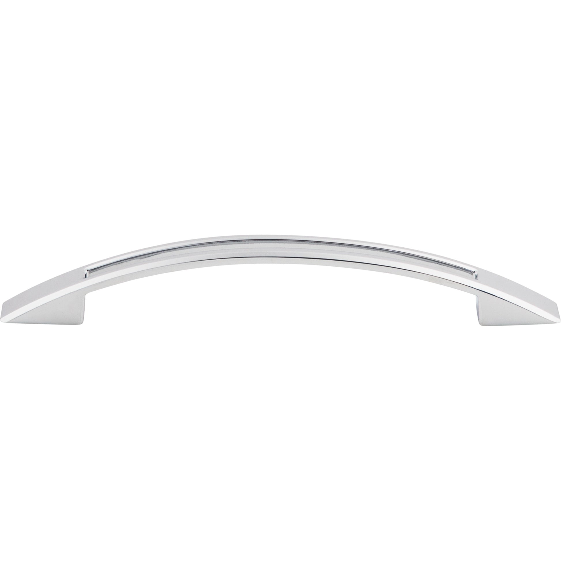 Top Knobs Tango Cut Out 5 1/16" Center to Center Bar Pull - Polished Chrome