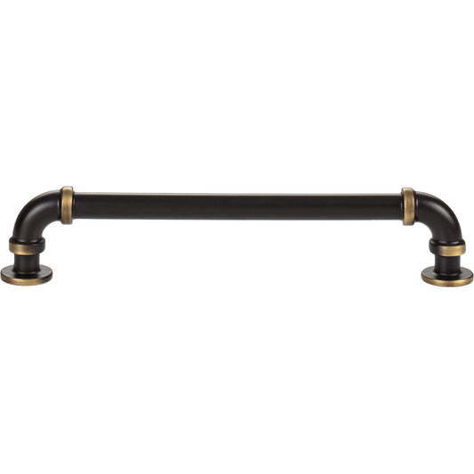 Atlas Steam Punk 6 5/16" Center to Center Bar Pull (433) - Cafe Bronze