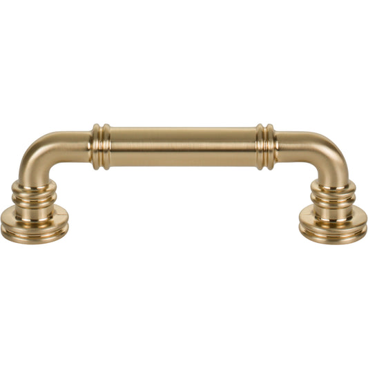 Top Knobs Cranford Bar Pull - 3 3/4" CTC - Ash Gray