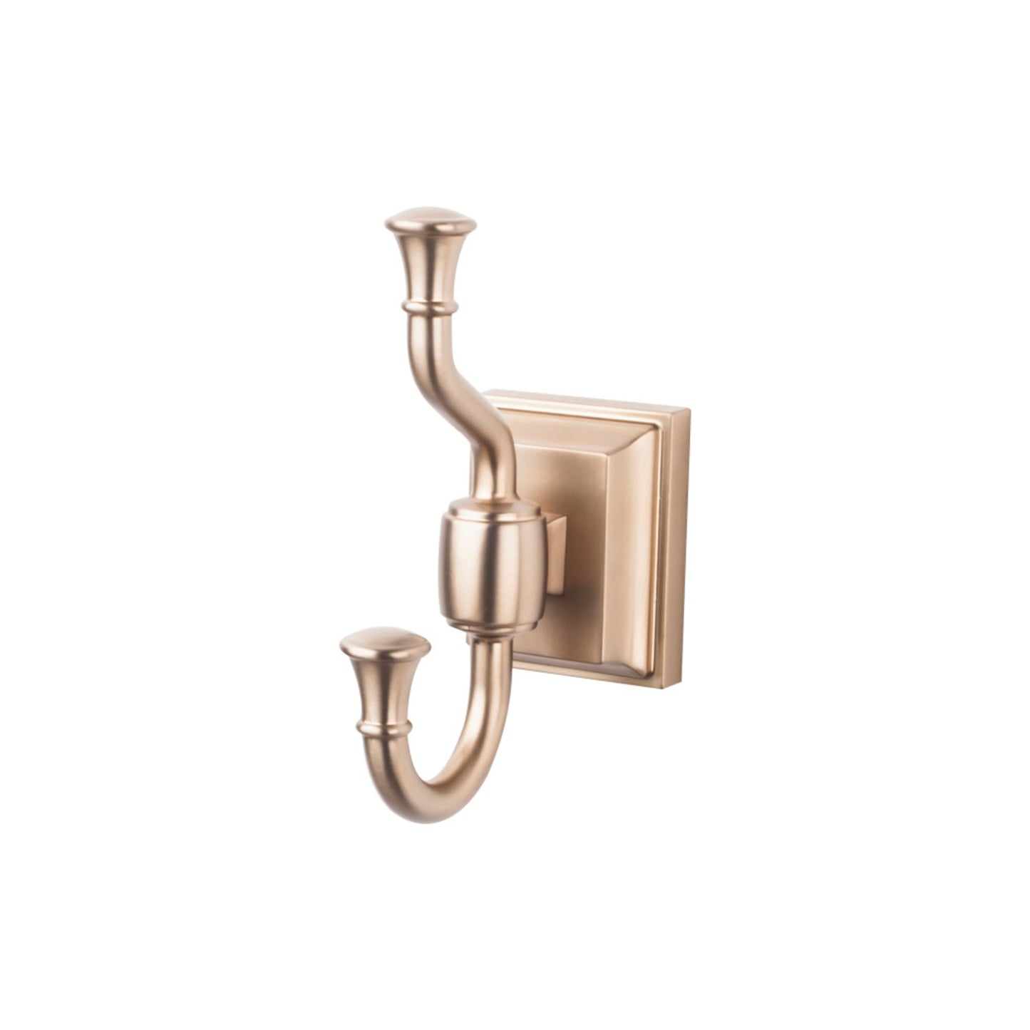 Top Knobs TOP BATH (R) Stratton Bath 5 1/8" Wall Bath Hooks - Brushed Bronze
