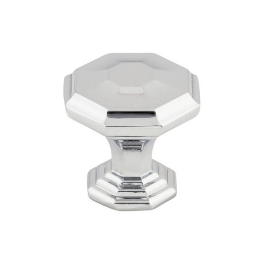 Top Knobs Chalet 1 1/8" Diameter Round Knob - Polished Chrome