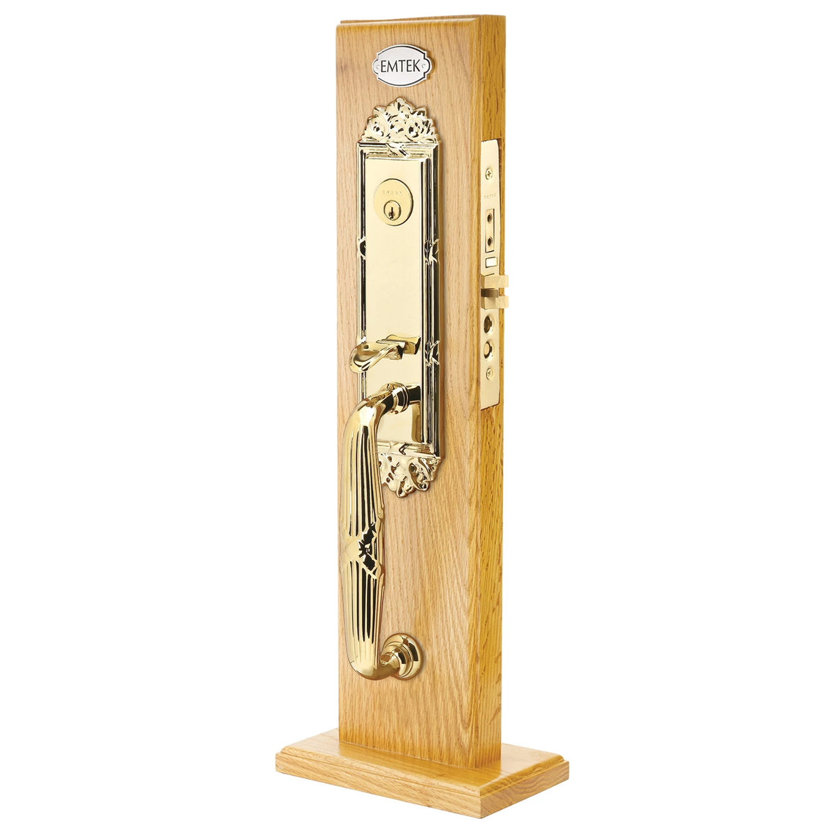 Regency Monolithic Mortise Entry Set – Polished Brass
