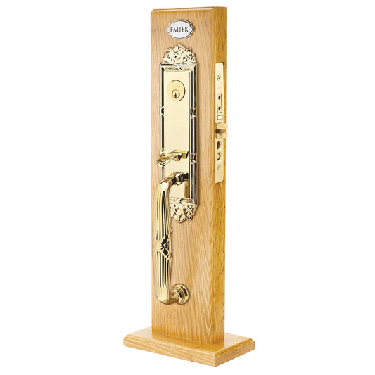 Regency Monolithic Mortise Entry Set – Polished Brass