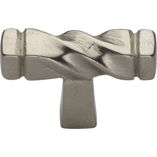 Ashley Norton Twist Stick Cabinet Knob - White Bronze