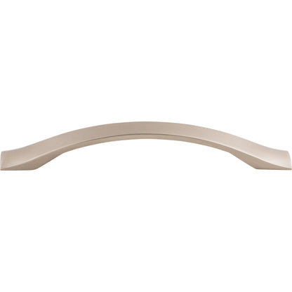 Top Knobs Crest Bar Pull - 5 1/16" CTC - Brushed Satin Nickel