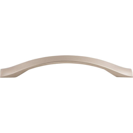 Top Knobs Crest Bar Pull - 5 1/16" CTC - Brushed Satin Nickel