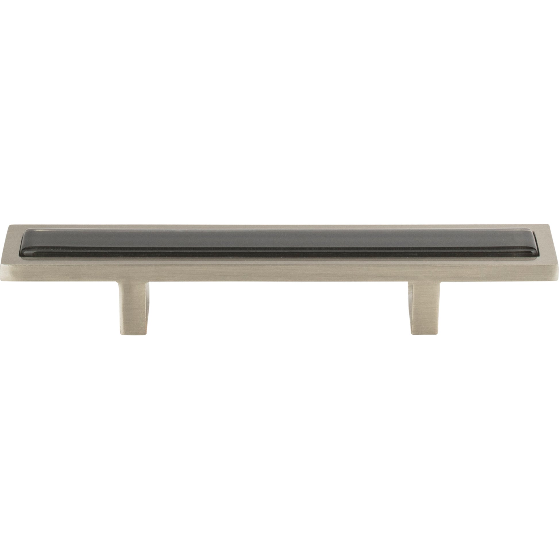 Atlas Spa Bar Pull - Black - Brushed Nickel