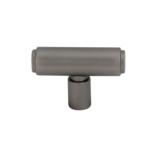 Top Knobs Clarence 2" Length Bar Knob - Ash Gray