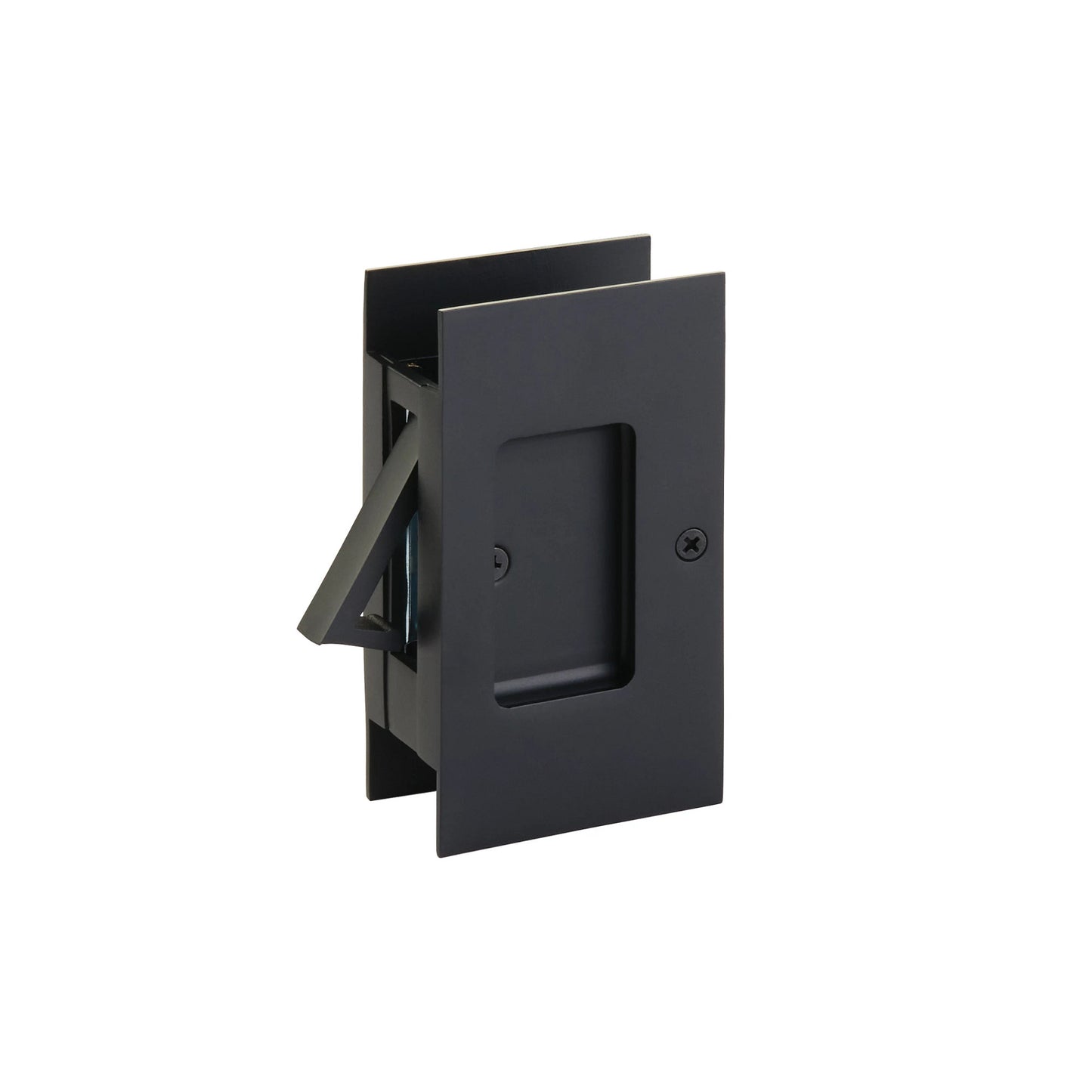 Modern Rectangular Pocket Door Lock