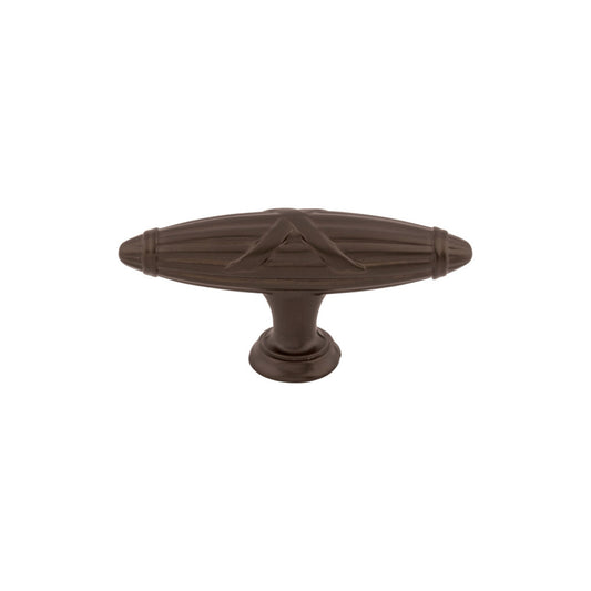 Top Knobs Ribbon & Reed Geometric Knob - German Bronze