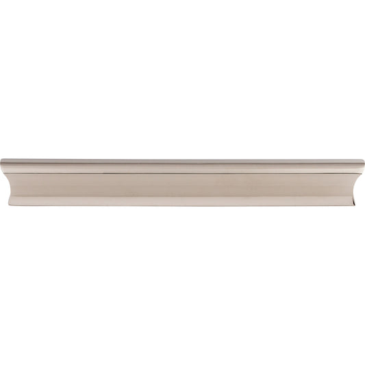 Top Knobs Glacier 6" Center to Center Finger Pull - Polished Nickel
