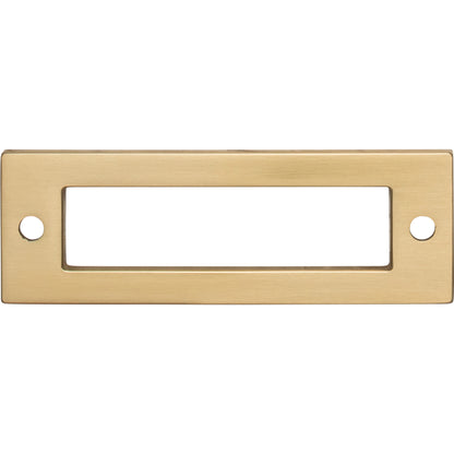Top Knobs Hollin Pull Backplate - 3" CTC - Ash Gray