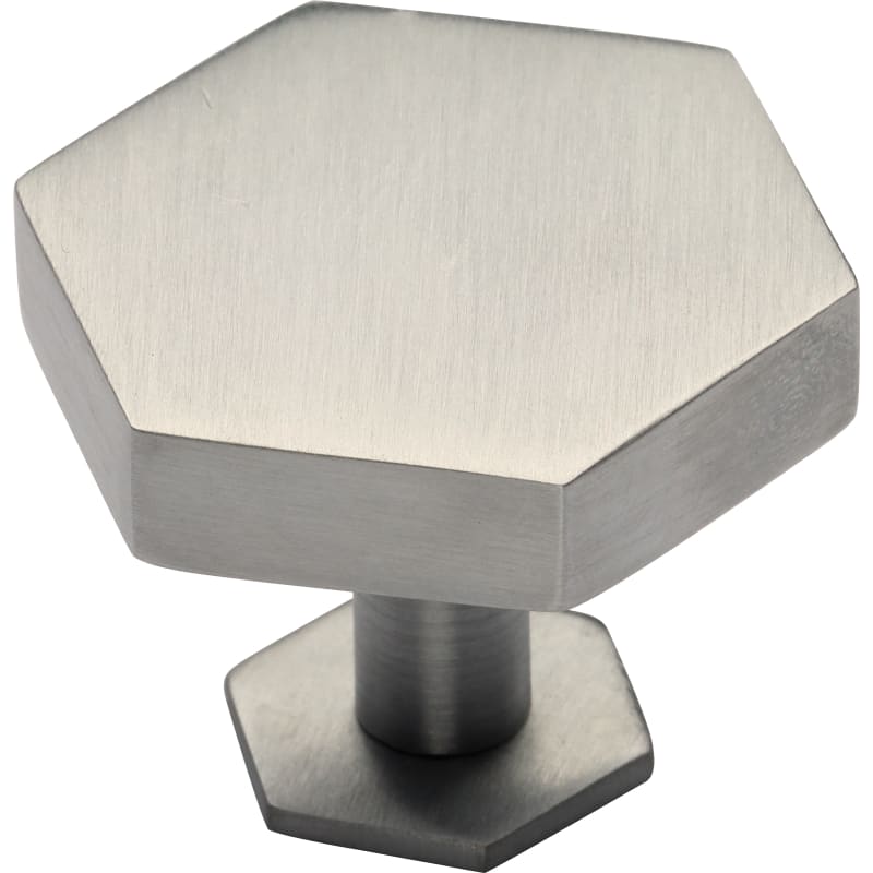 Modern Hex Cabinet Knob with Rosette