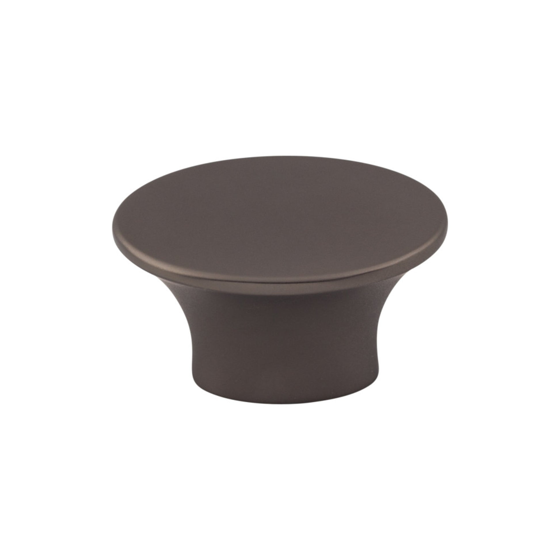 Top Knobs Edgewater Oval Knob - 1" - Ash Gray