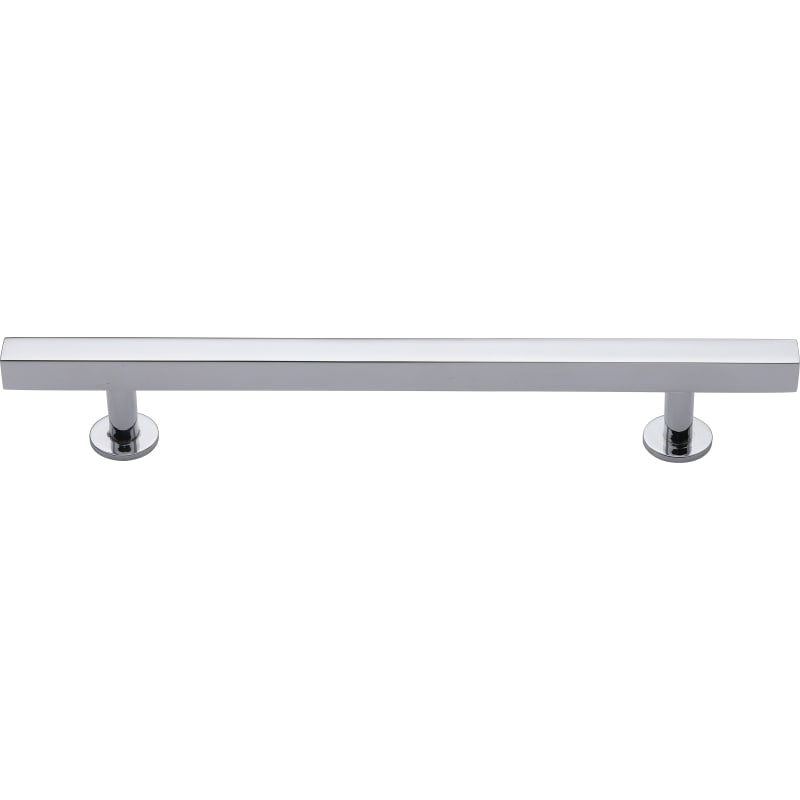 Ashley Norton Square Profile Bar Cabinet Pull - 6" CTC - Polished Chrome