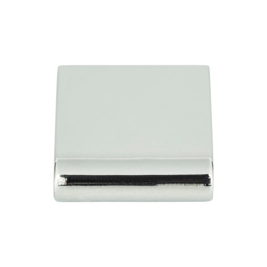 Atlas Round Rail Round Knob - Brushed Nickel