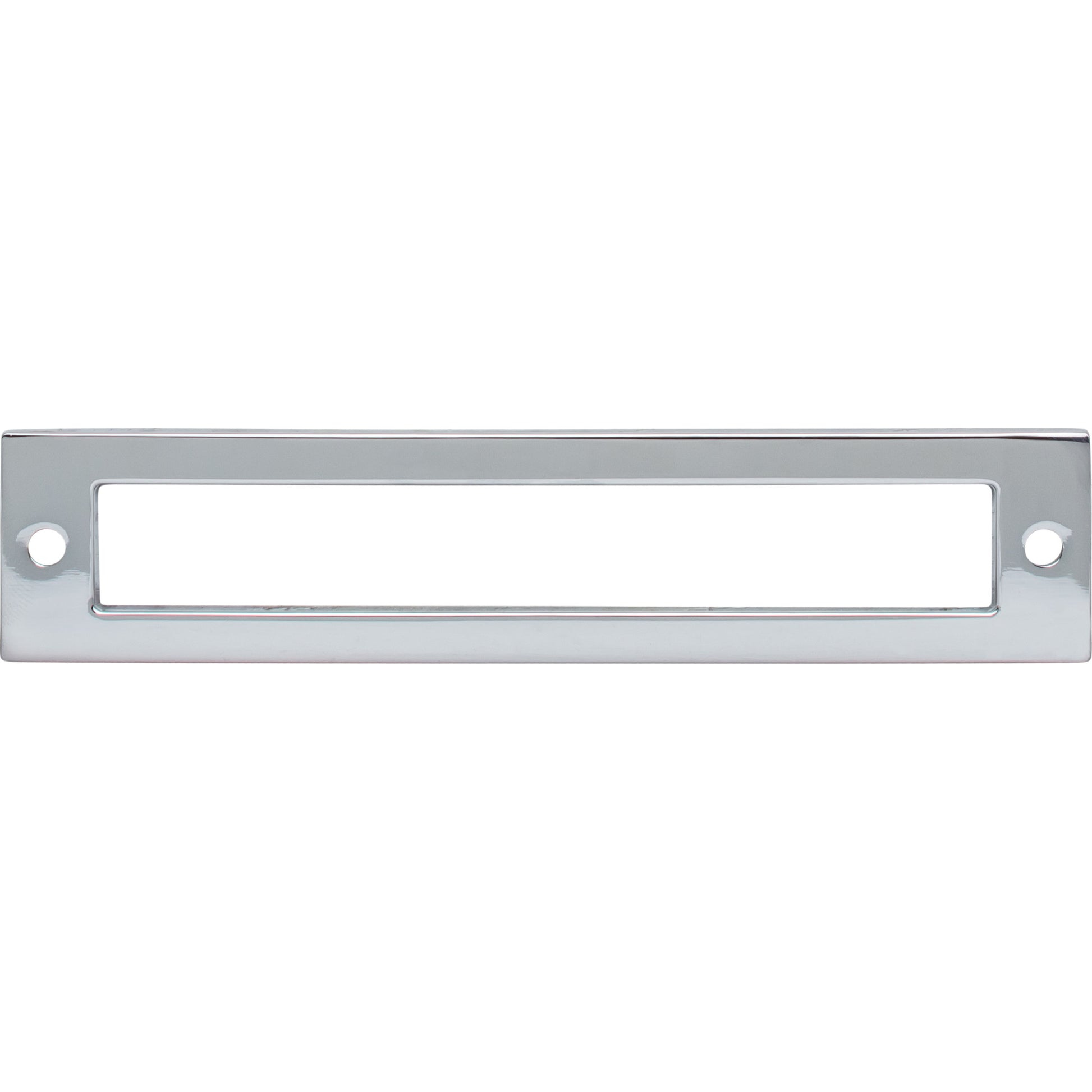 Top Knobs Hollin 5 1/16" Center to Center Pull Backplate - Polished Chrome