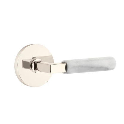 SELECT L-Square White Marble Lever