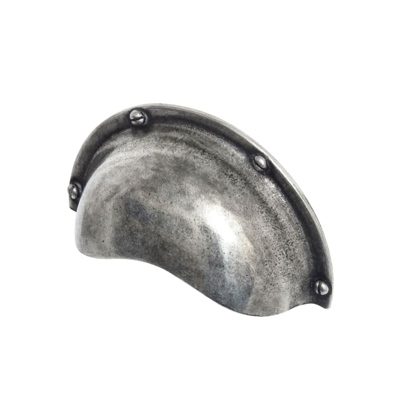 Ashley Norton Elton Pewter Bin Pull - Pewter