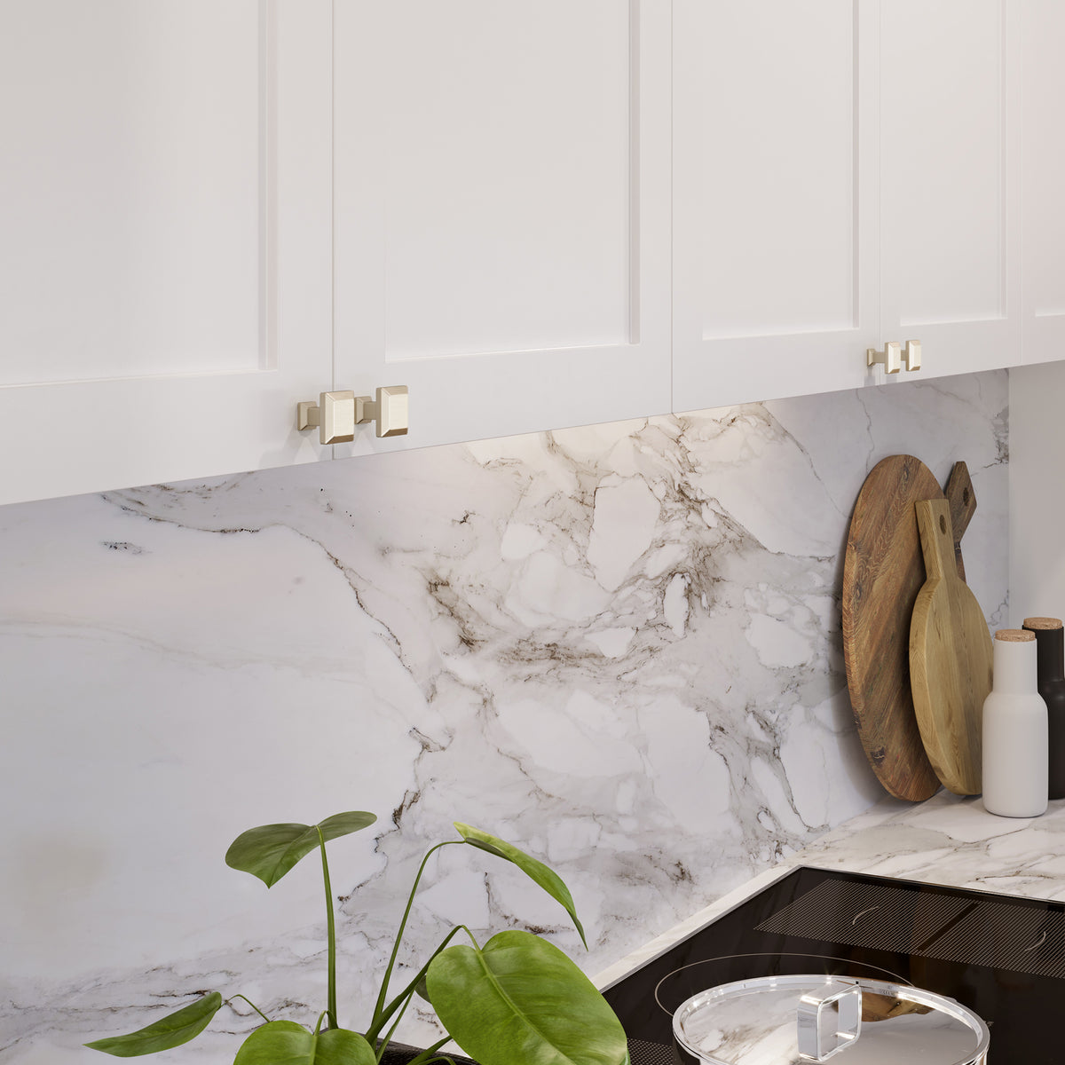Atlas Sweetbriar Lane Length Square Knob