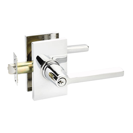 Helios Key In Lever – keyed, polished-chrome