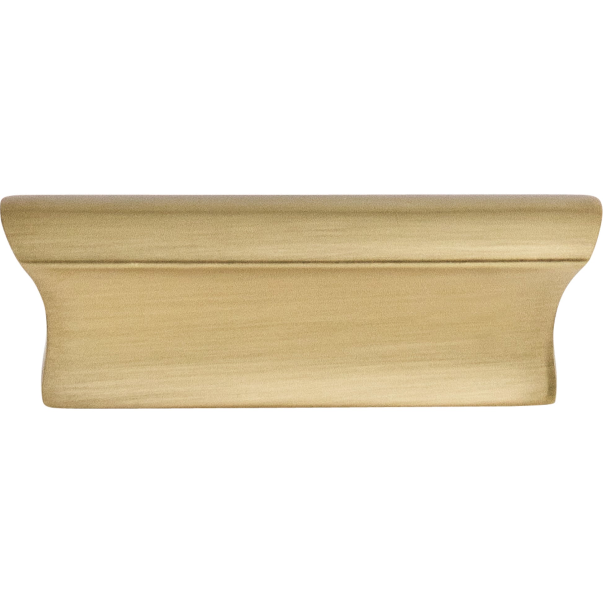 Top Knobs Glacier 2" Center to Center Finger Pull - Honey Bronze