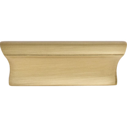 Top Knobs Glacier Finger Pull - 2" CTC - Ash Gray