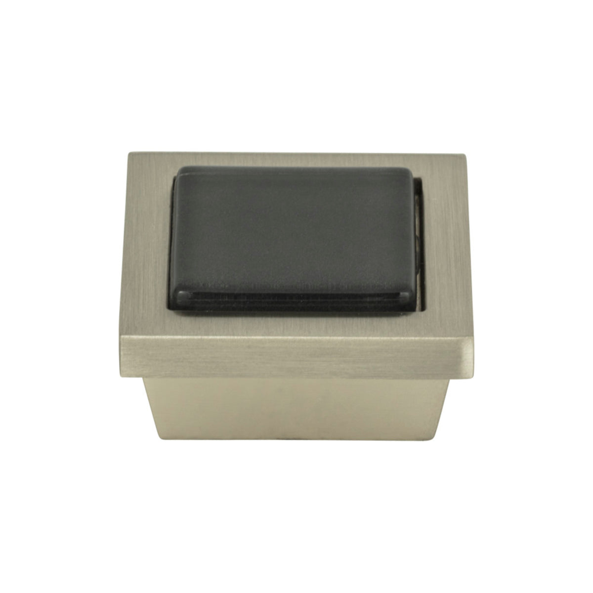 Atlas Spa Length Square Knob - Brushed Nickel