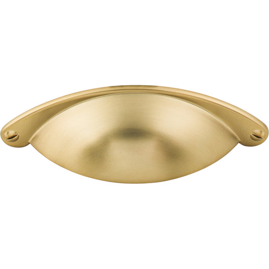 Top Knobs Arendal Cup/Bin Pull - Antique Copper